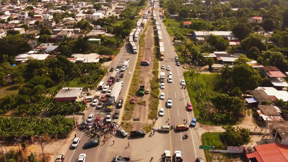 bloqueo carretero